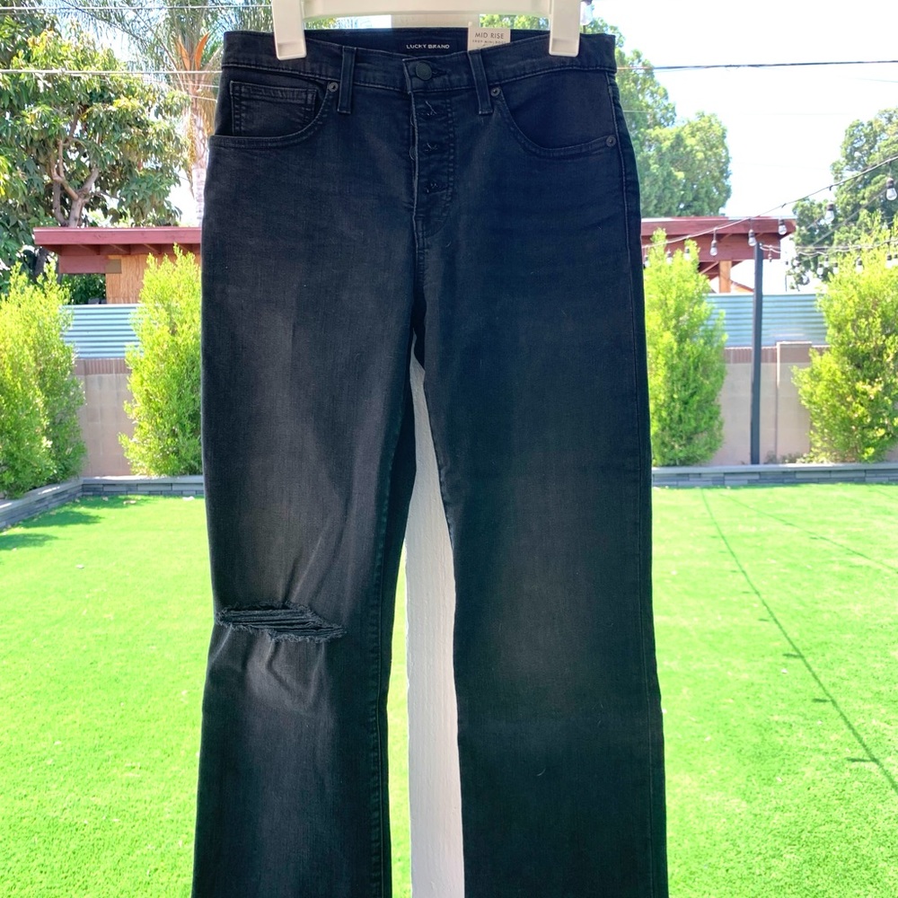 Lucky Brand Ava Mid Rise Boot Cut